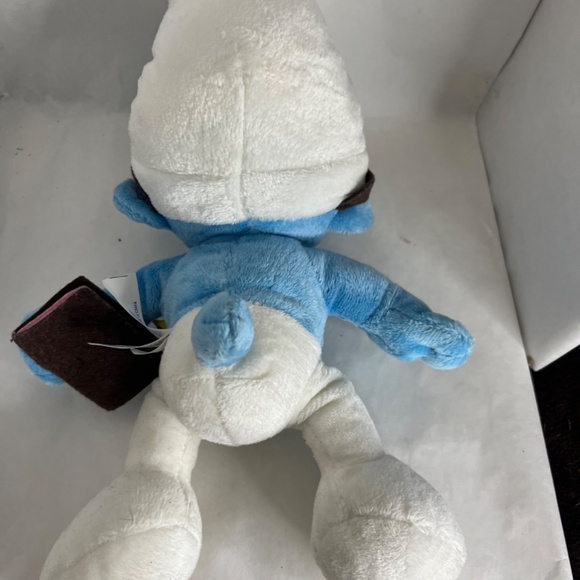 Vintage Brainy Smurf Plush stuffed Build a Bear - Picture 2 of 5